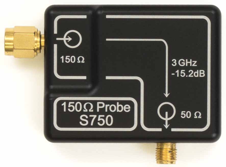 S750, 150 Ohm, RF Voltage Probe, 100 kHz - 3 GHz acc. to IEC 61967-4